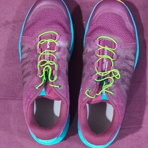 Women's Athletic Shoes in PURPLE and Teal